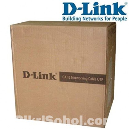 D-Link CAT 6 UTP Cable 305M 23AWG Grey (Original)